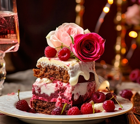 Gâteau moelleux chocolat framboises et mascarpone