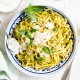 Linguine au pesto et à la stracciatella Casa Azzurra