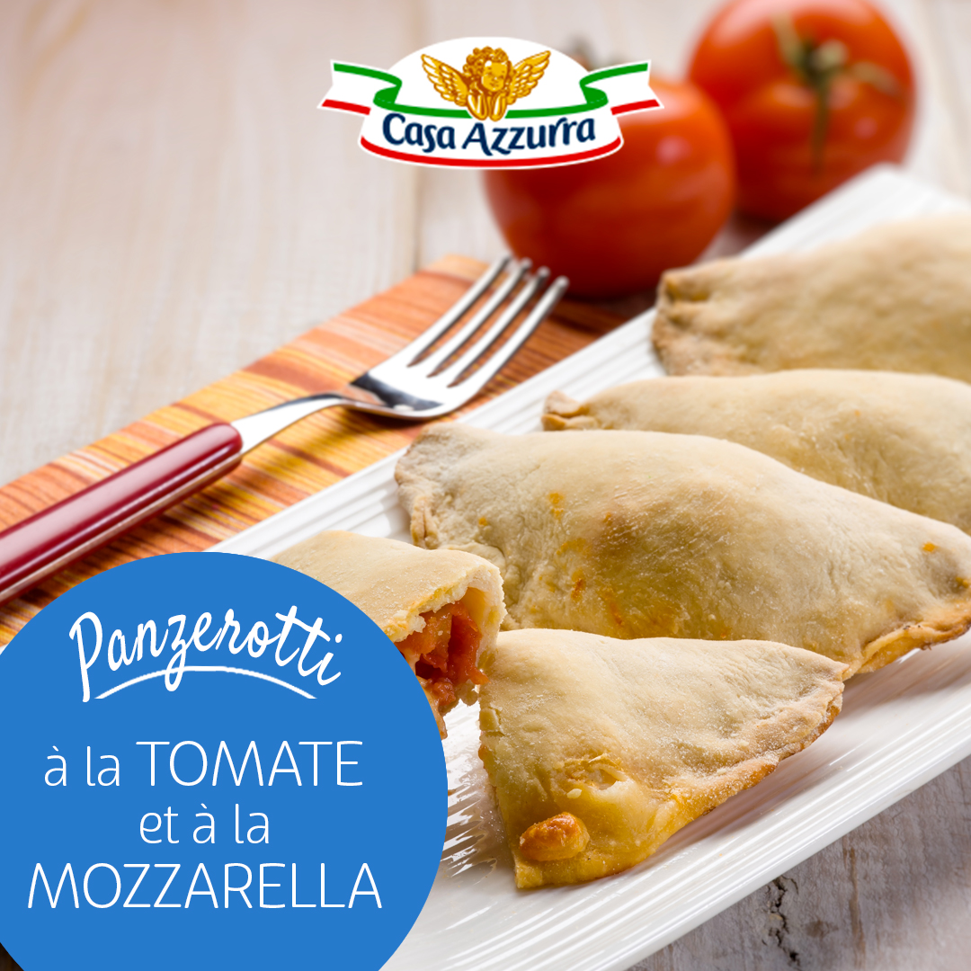 Panzerotti à la tomate et à la mozzarella Casa Azzurra