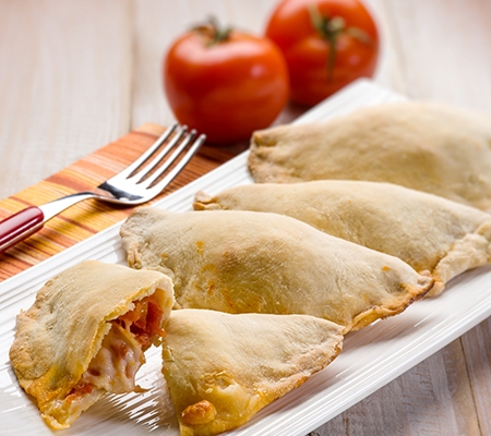 Panzerotti à la tomate et à la mozzarella Casa Azzurra