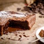 Fondant au chocolat et au mascarpone