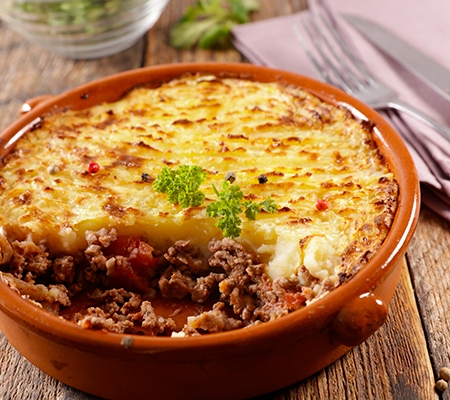 Parmentier de champignons au taleggio AOP Casa Azzurra