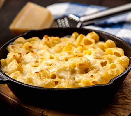 Mac and cheese au grana padano AOP