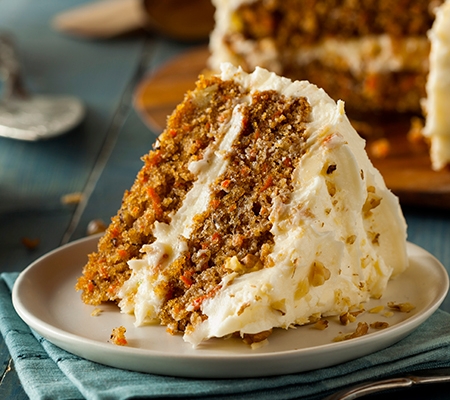 Carrot cake italien avec glaçage au mascarpone